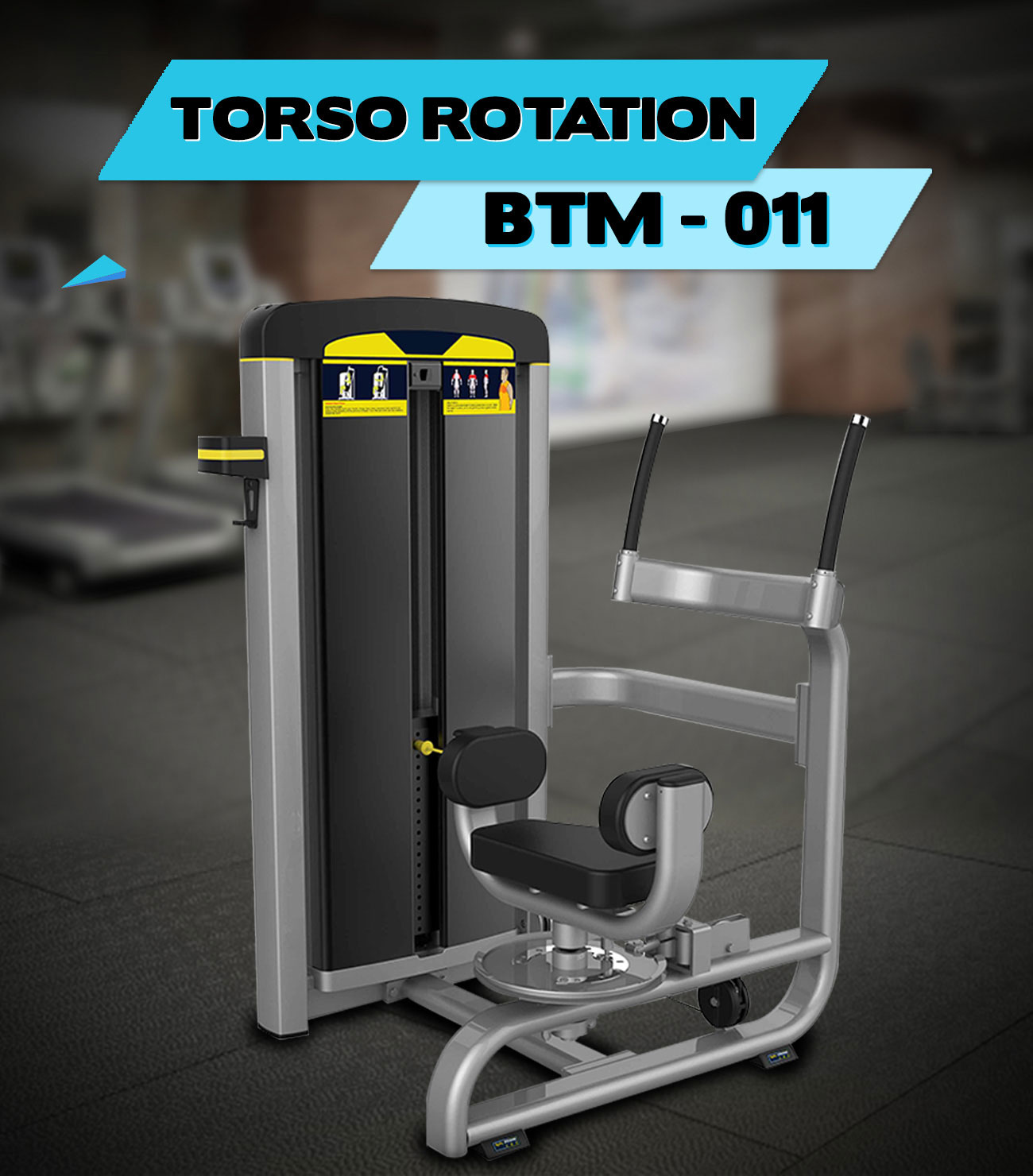 360 Ongsa Fitness Rotary Torso Machine (BTM-011)